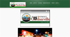 Desktop Screenshot of mainstreetgardnerville.org